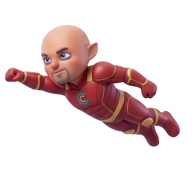 Flying Ratchet agent mascot